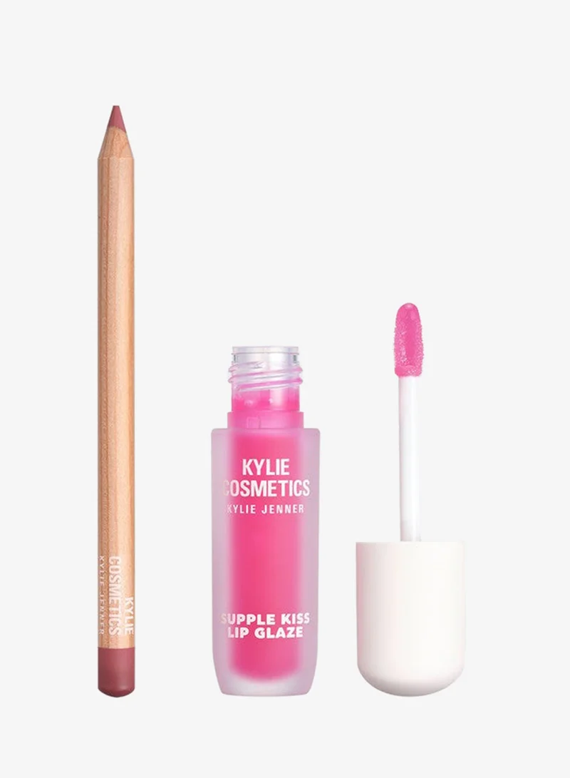 Kylie Cosmetics Glossy Lip Kit - Candy Pink